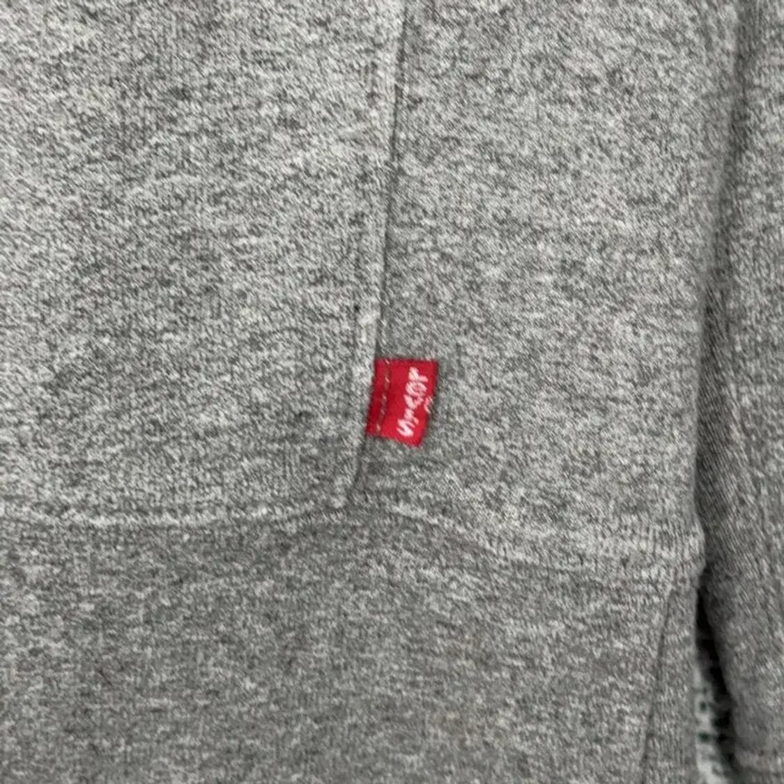 리바이스 그레이 하단 로고 맨투맨 S/P/CH 상품이미지3