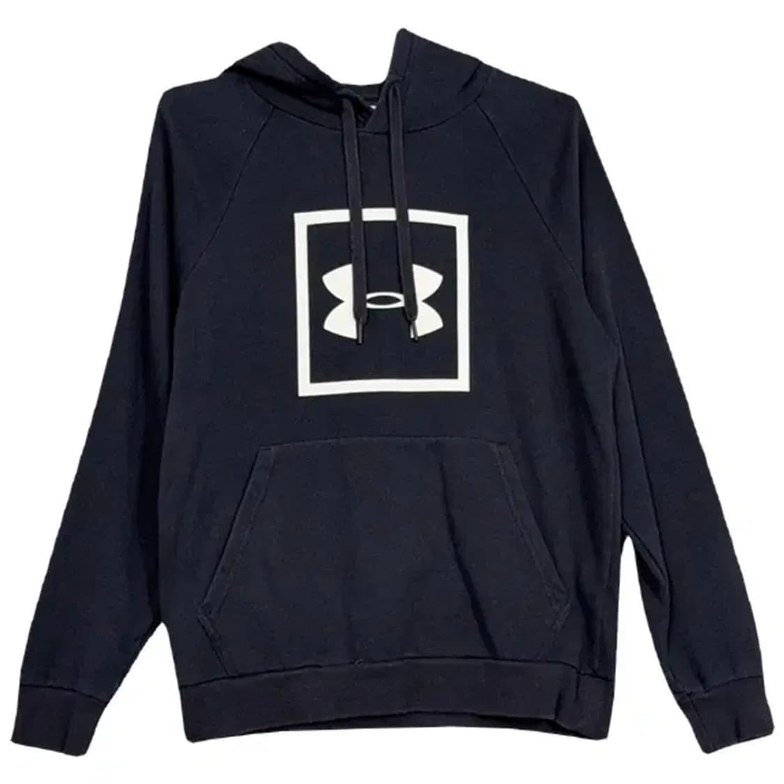 언더아머 프린팅 네이비 후드티 MD/M/M 상품이미지1