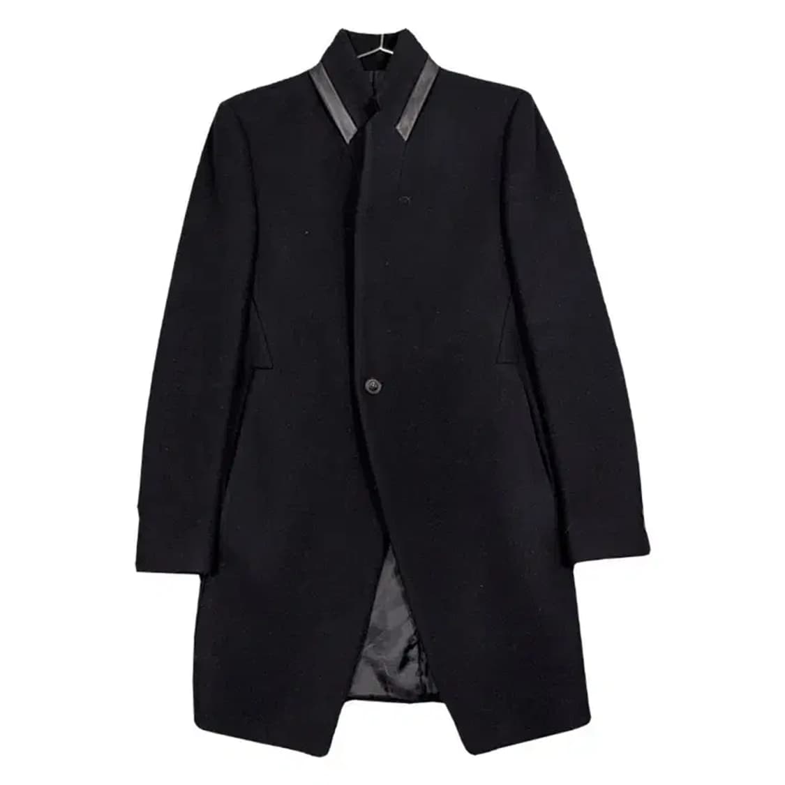 시스템 블랙 캐시미어 울 롱 코트 100-175 상품이미지1