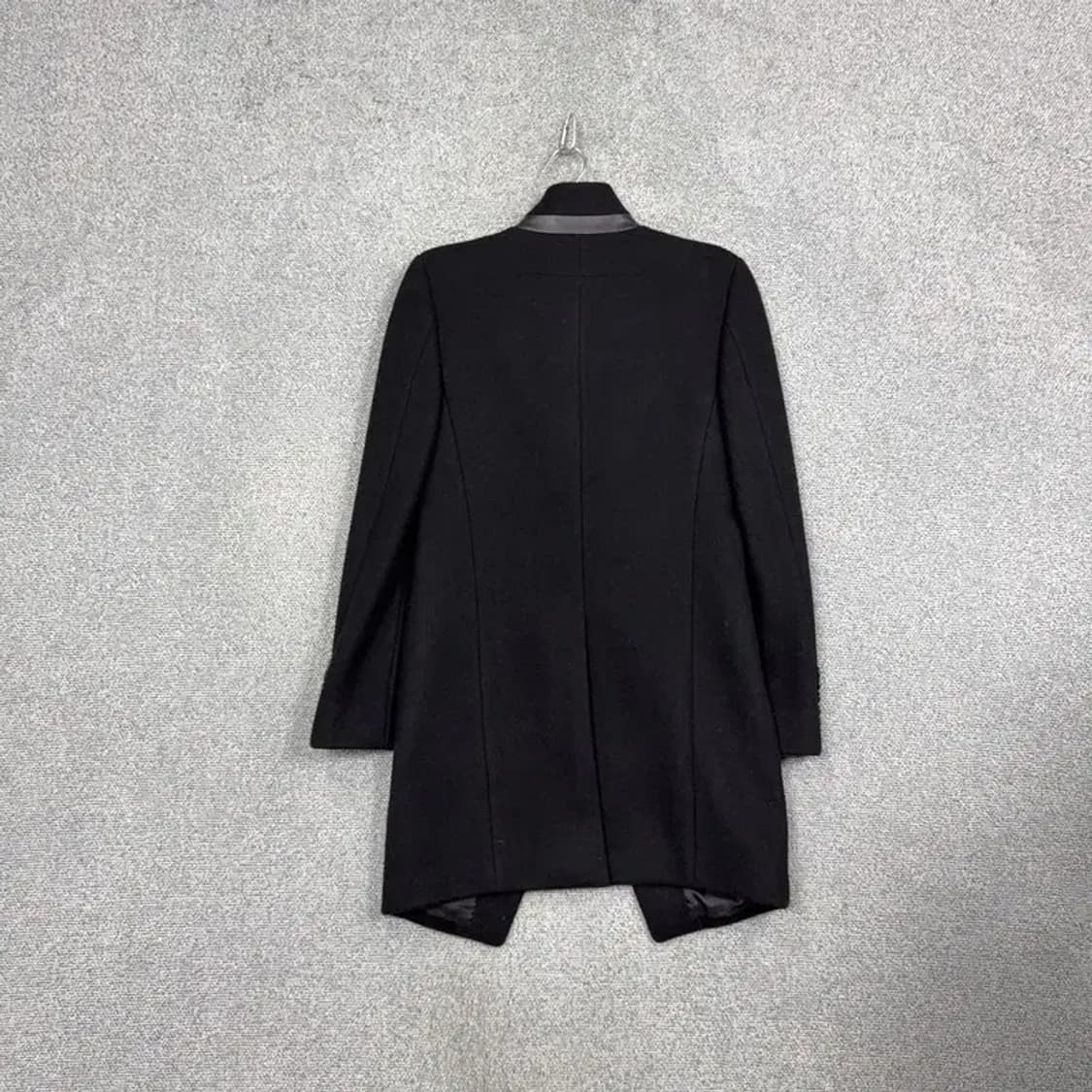 시스템 블랙 캐시미어 울 롱 코트 100-175 상품이미지2