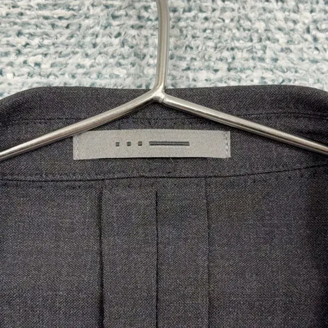 지이크 그레이 투버튼 클래식 울 블레이저 105-180(105) 상품이미지3