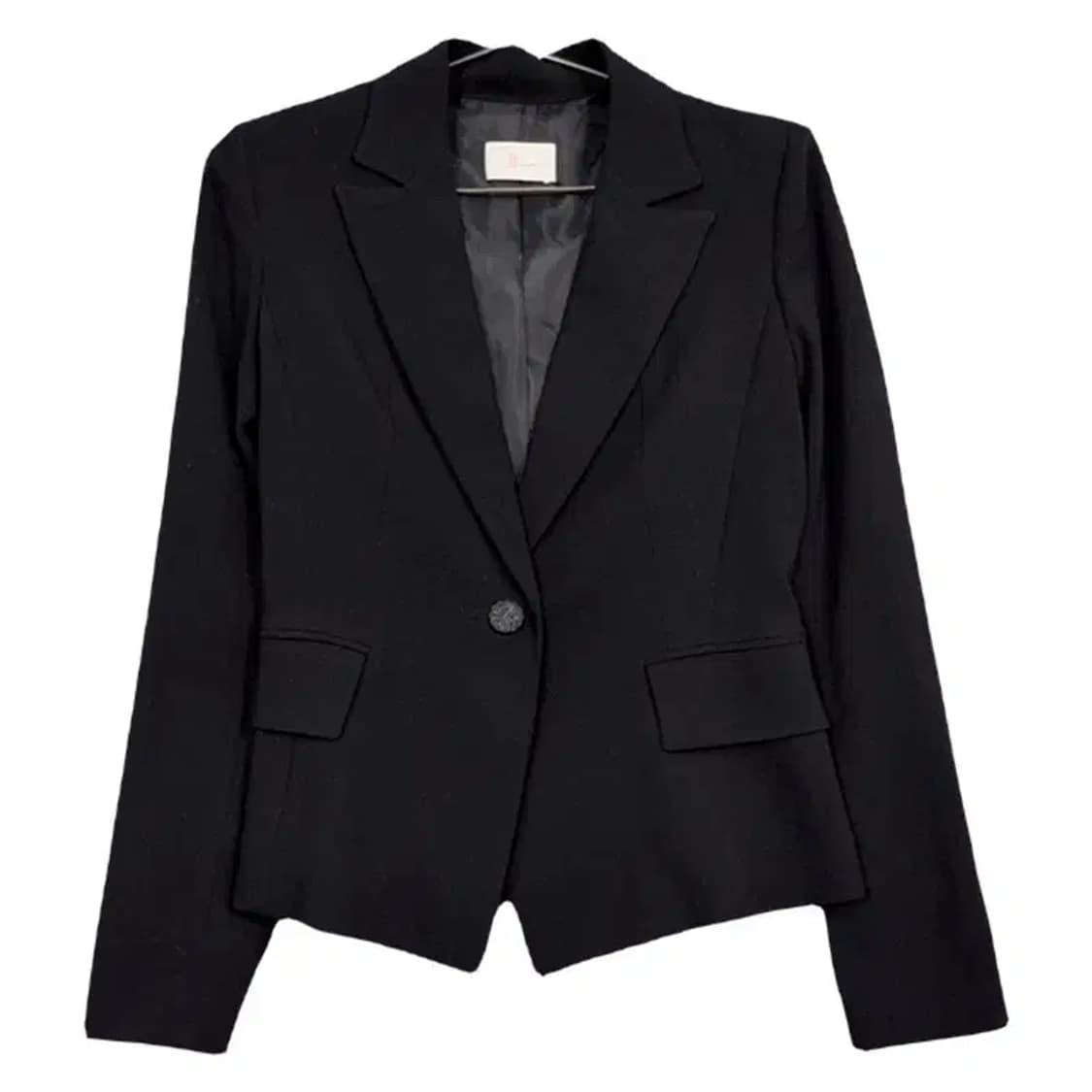 지고트 원버튼 블랙 블레이저 82-86-150 상품이미지1