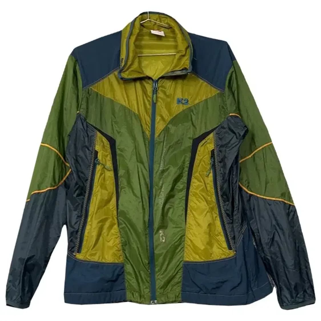 K2 카키 멀티컬러 등산 기능성 바람막이 100 상품이미지1