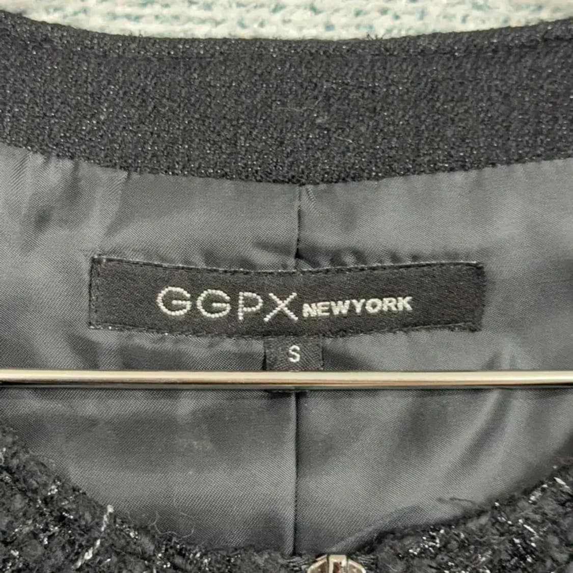 GGPX 여성 크롭 트위드 자켓 블레이저 S 상품이미지3