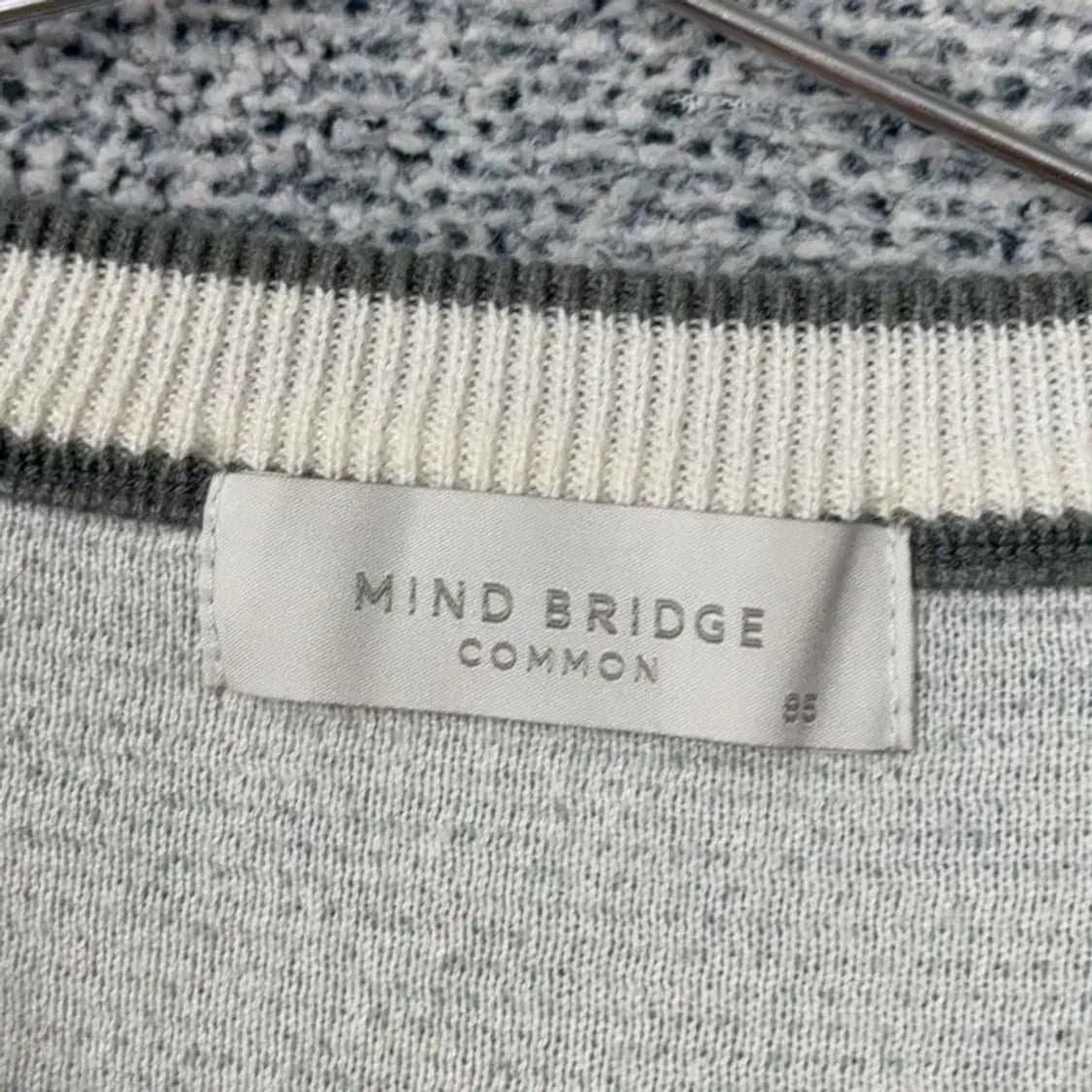 마인드브릿지 그레이 캐주얼 레이온 니트 95 상품이미지3