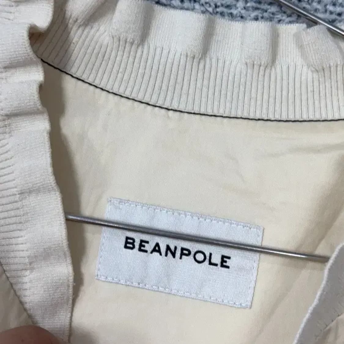 빈폴 크림 코튼 블루종 자켓 095 상품이미지5