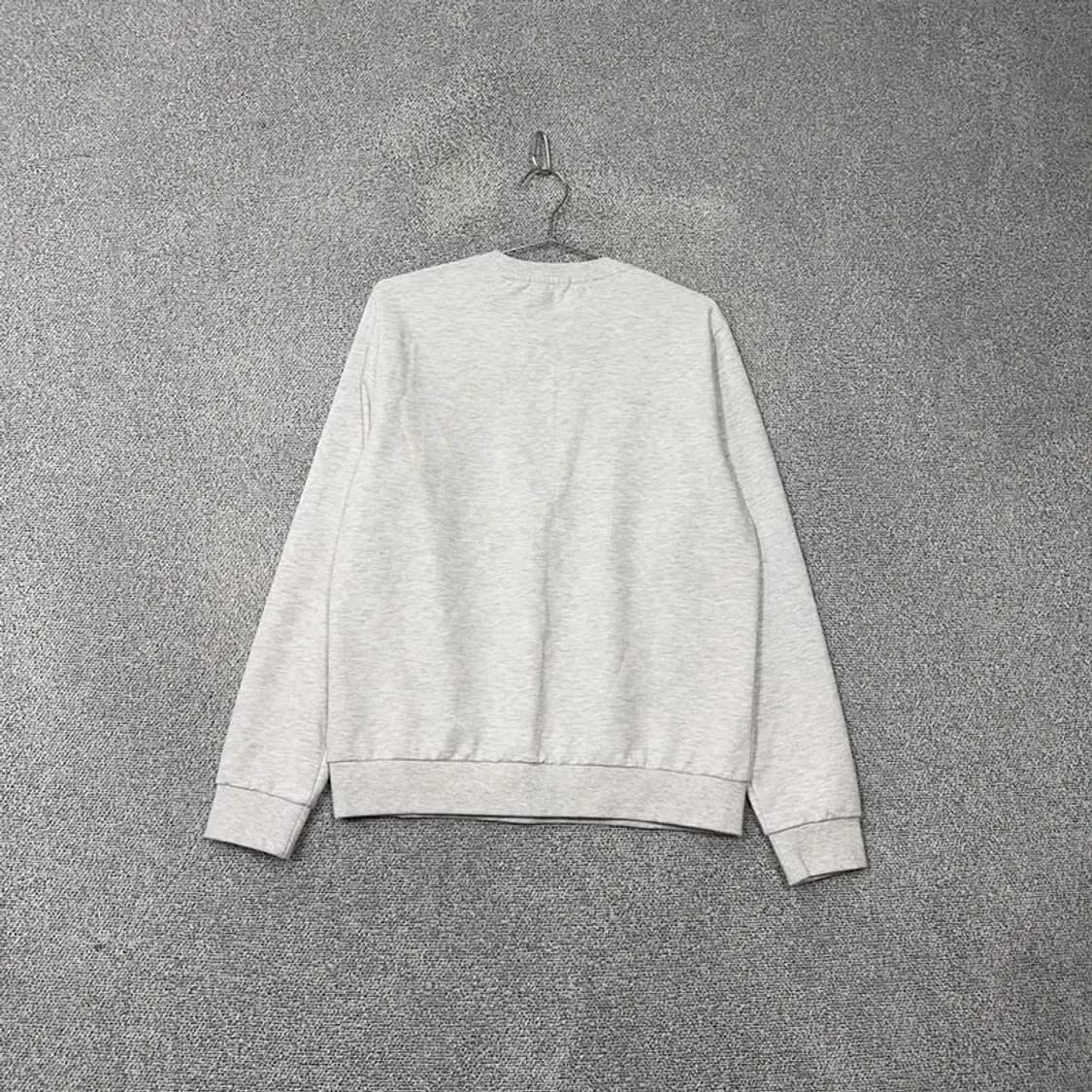 게스 프린팅 라이트 그레이 맨투맨 L 상품이미지2