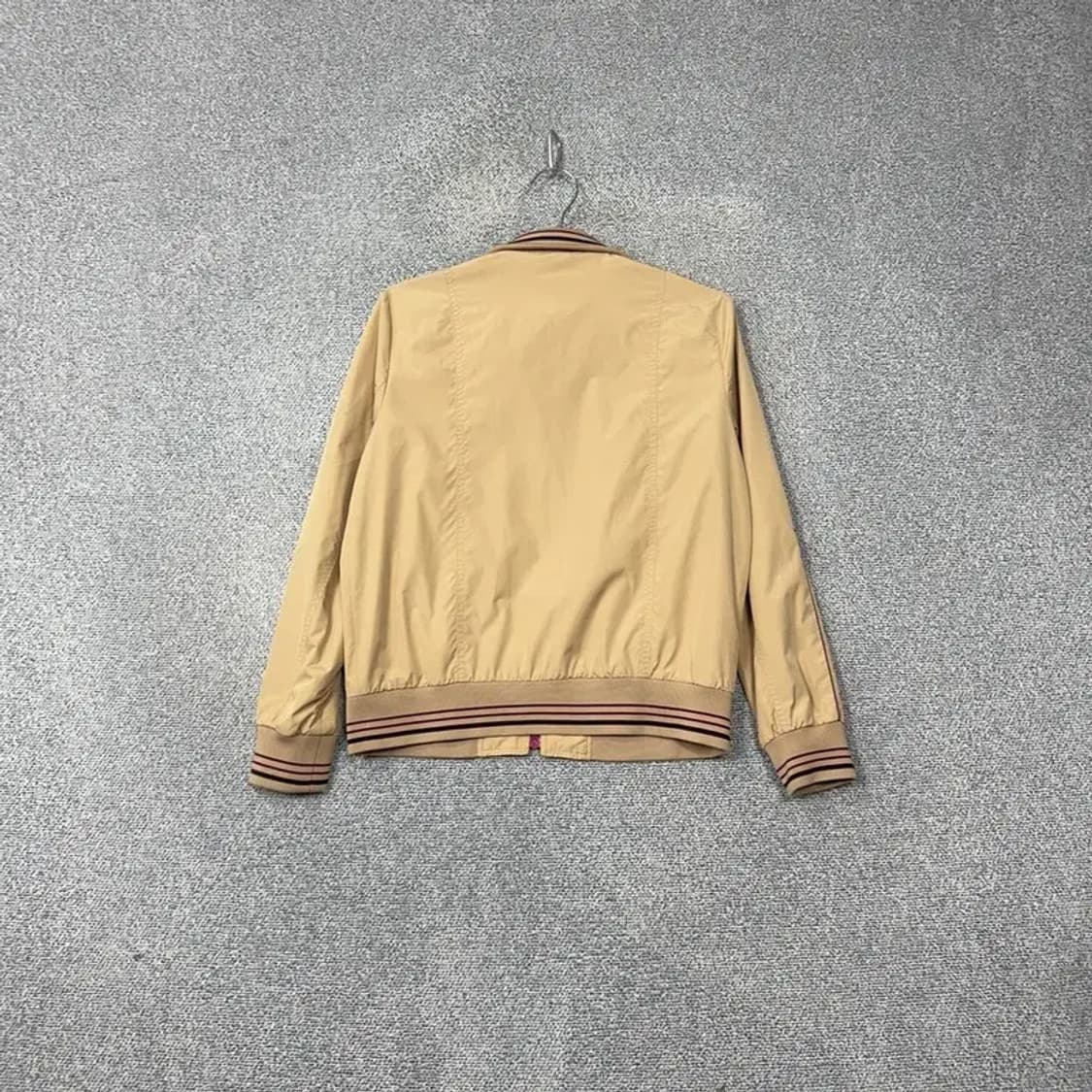 빈폴 베이지 로고 집업 자켓 95 상품이미지2