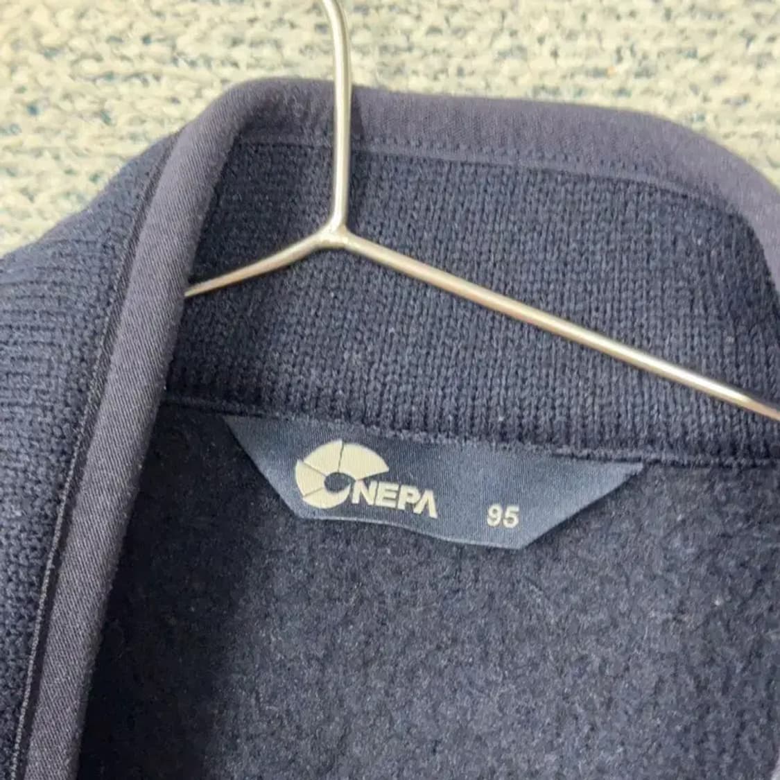 네파 네이비 기모 후리스 집업 95 상품이미지3