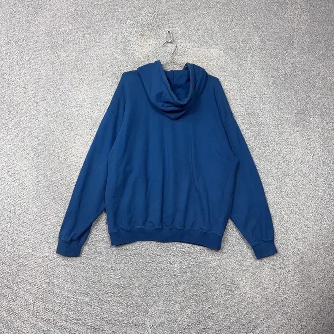 라이풀 블루 오버핏 스웻 후드티 XXL 상품이미지2