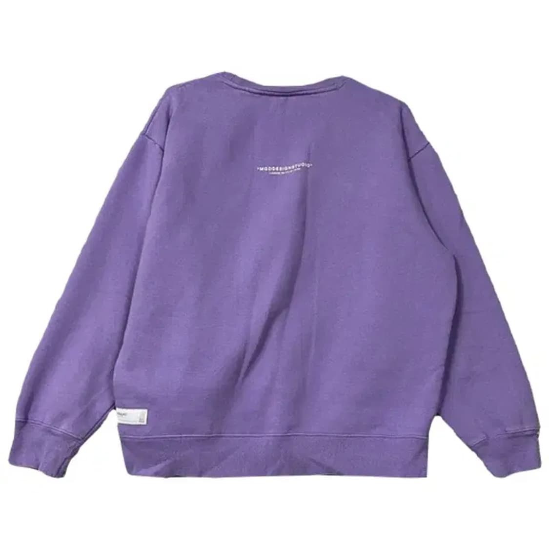 마하그리드 프린팅 연퍼플 맨투맨 L 상품이미지2