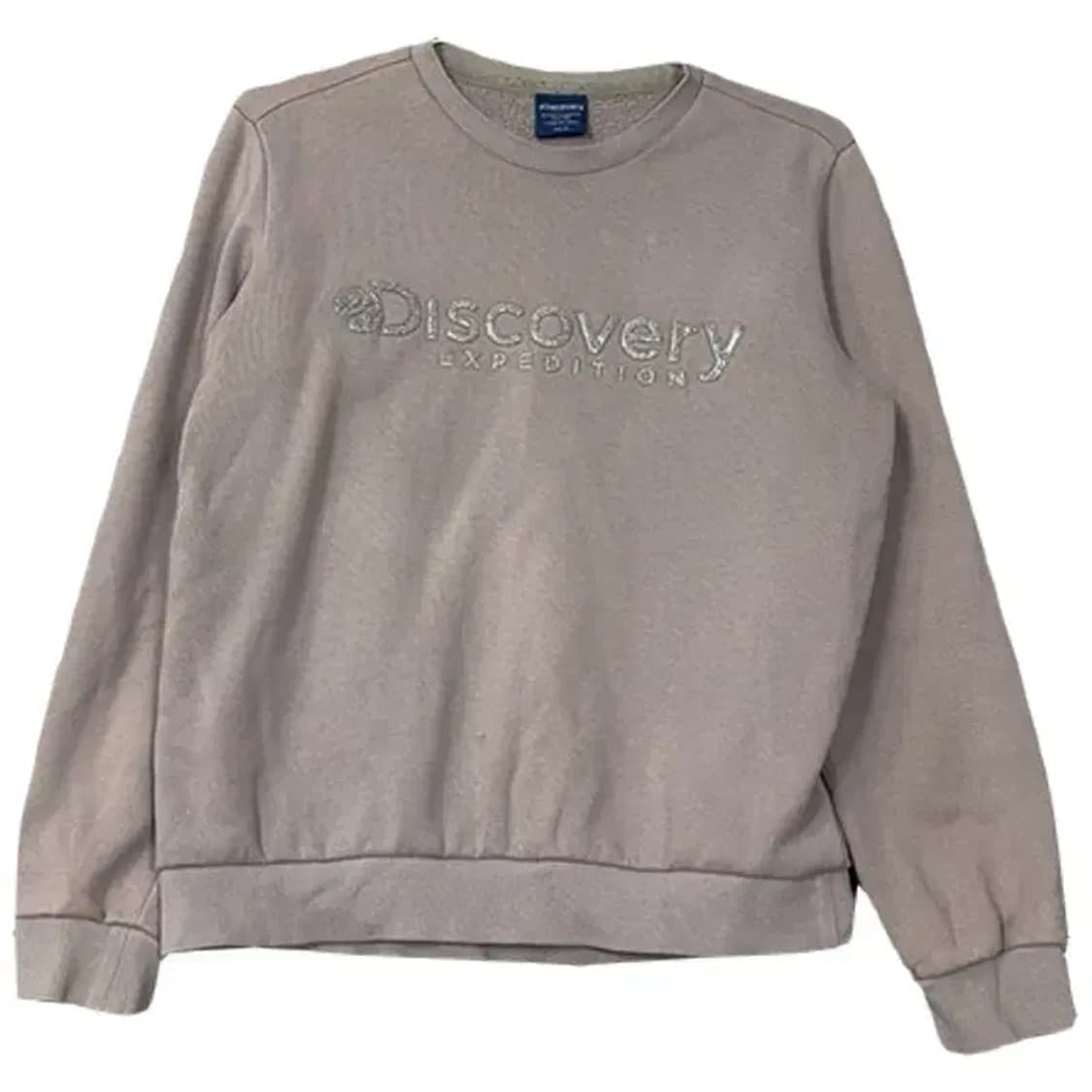 디스커버리 프린팅 로고 캐주얼 맨투맨 95 상품이미지1