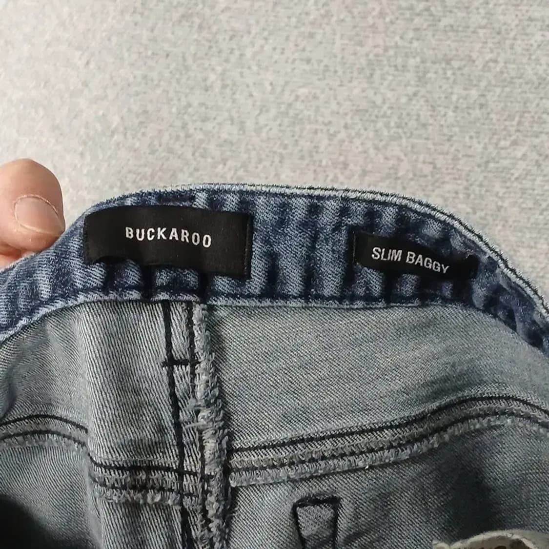 버커루 블루 연청 빈티지 청바지 26인치 상품이미지4