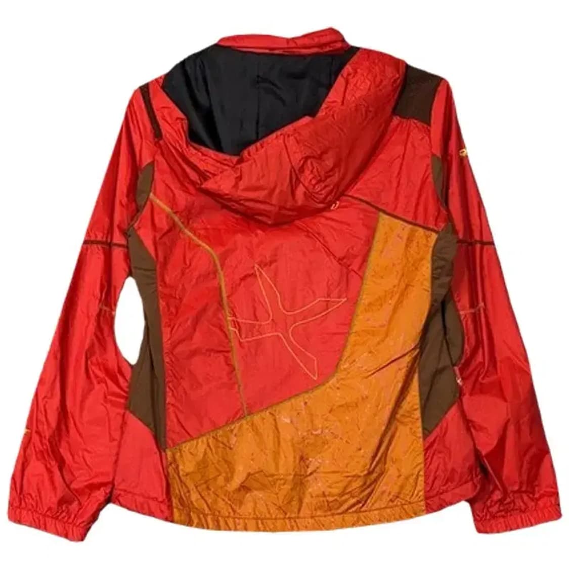 밀레 레드 로고 멀티컬러 기능성 바람막이 S 상품이미지2