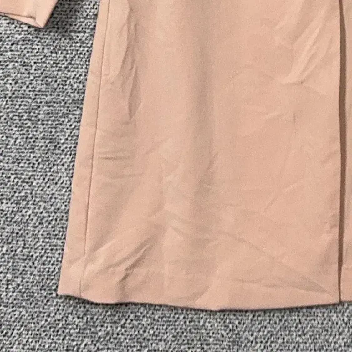 [새상품]에이치엔앰 라이트 핑크 블레이저 롱코트 S 상품이미지5