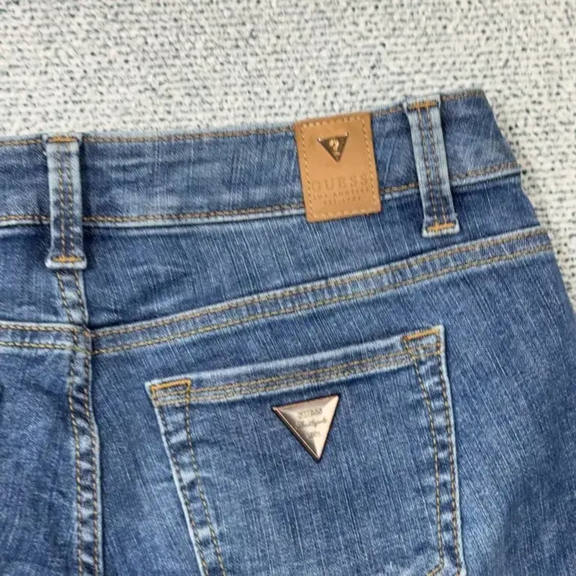게스 네이비 워싱 여성 청바지 26 상품이미지5