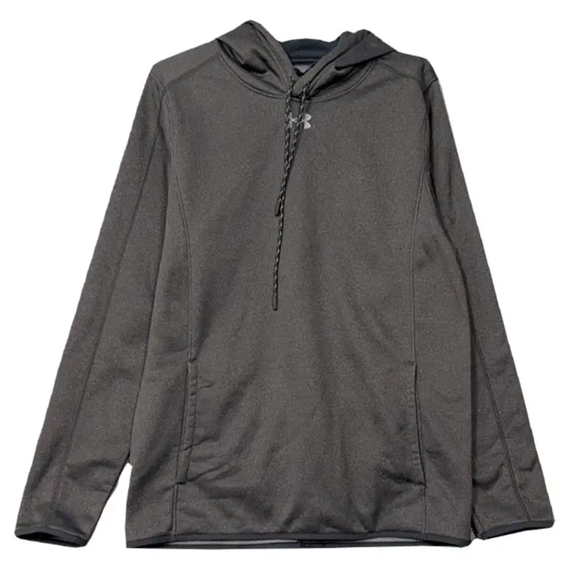 언더아머 그레이 로고 기능성 후드티 SM/P/CH 상품이미지1
