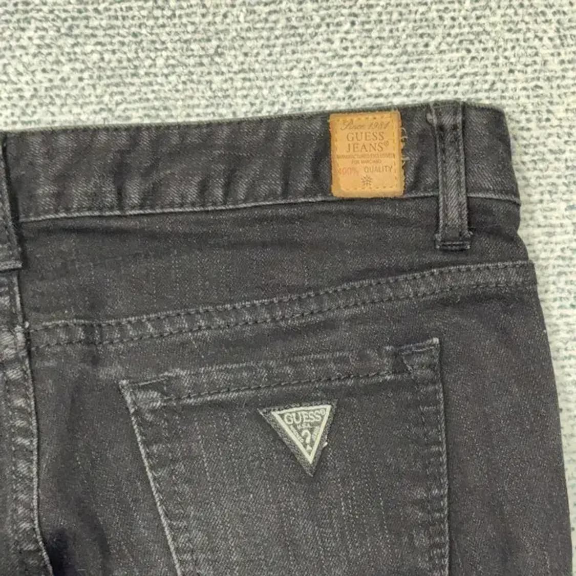 게스 블랙 여성 스키니진 67(27) 상품이미지5