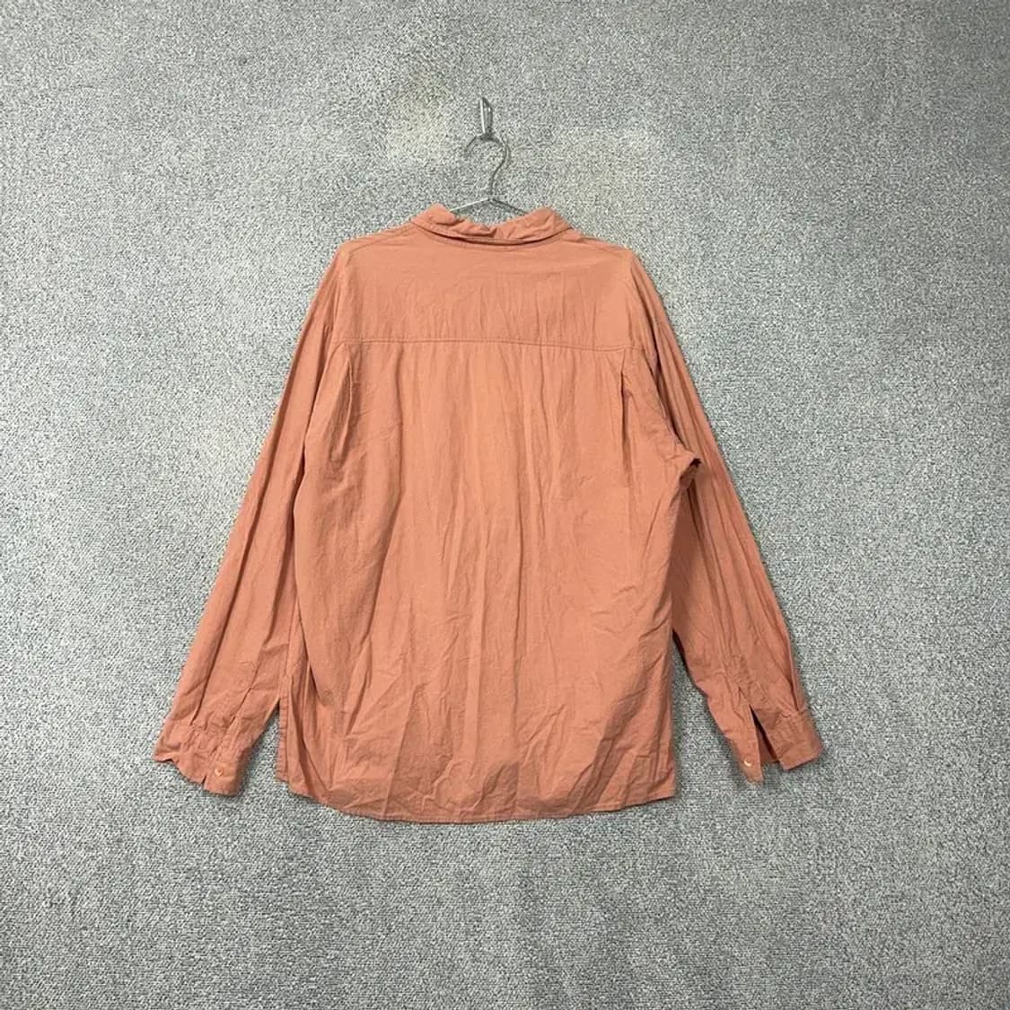 에잇세컨즈 코랄 코튼 브이넥 카라 셔츠 XL 상품이미지2