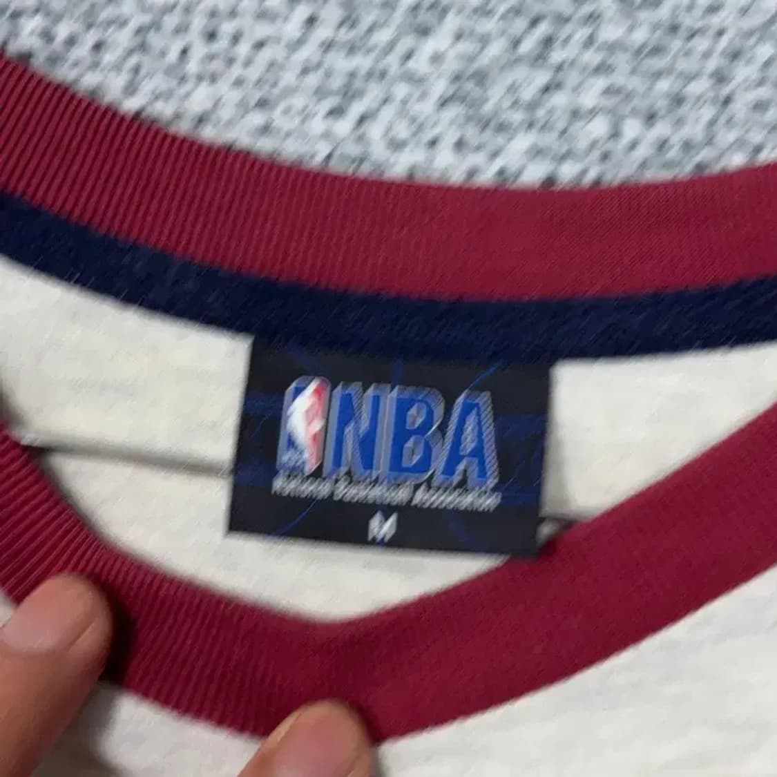 엔비에이 나그랑 프린팅 로고 긴팔 티 M 상품이미지3