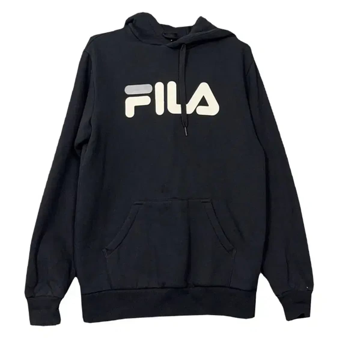 휠라 프린팅 블랙 후드티 95(S) 상품이미지1