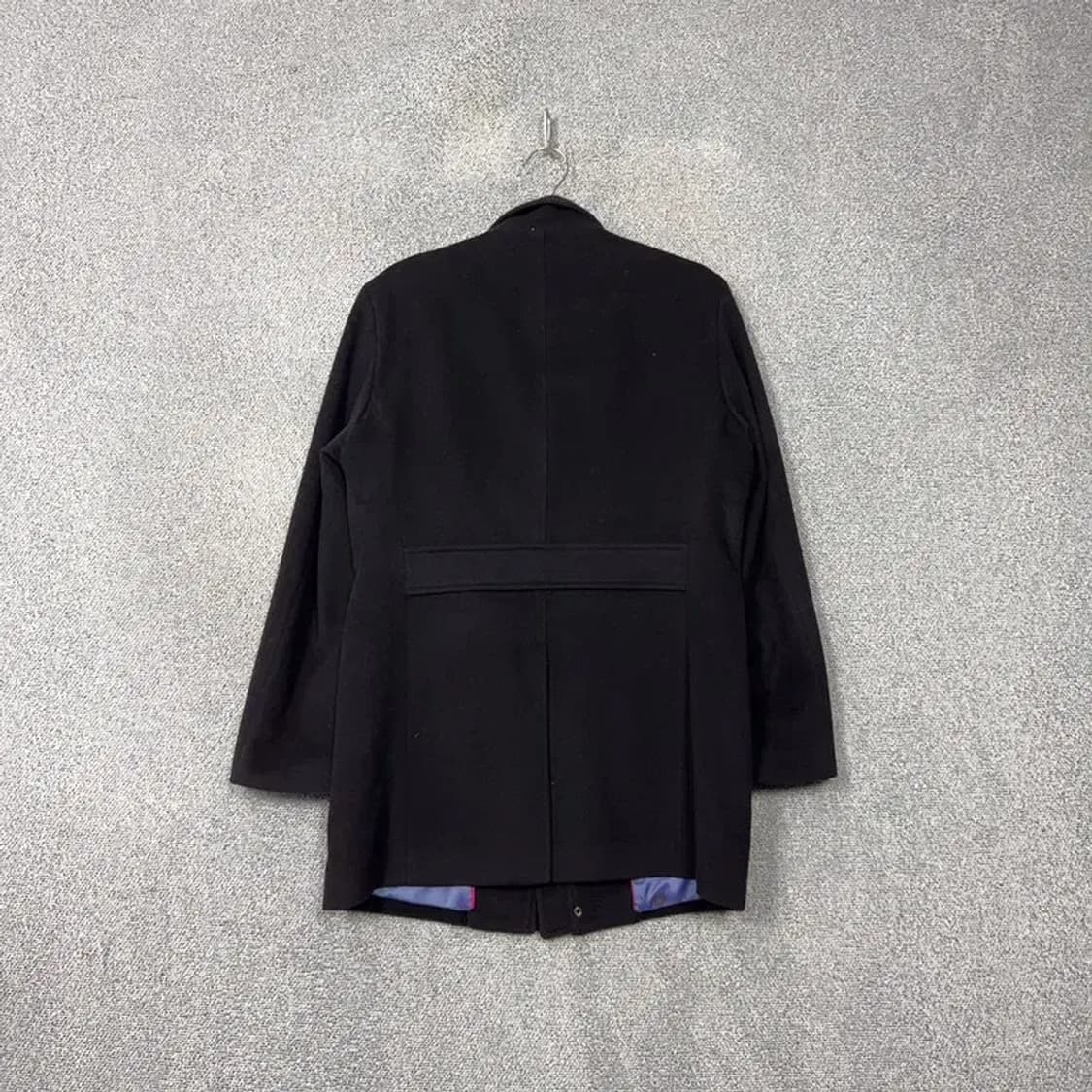 지이크 캐시미어 남성 클래식 블랙 코트 100-175(100) 상품이미지2