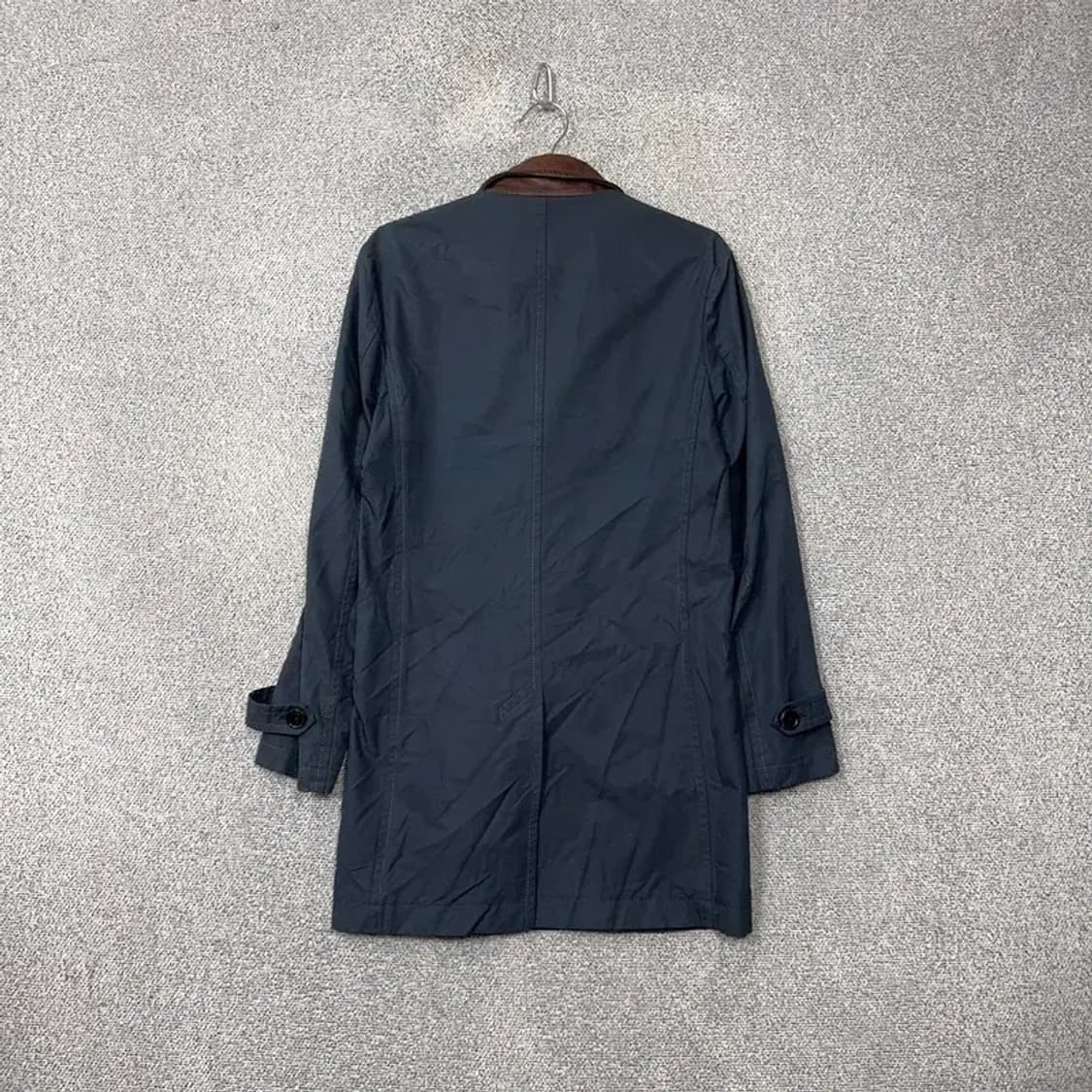 시스템 네이비 3버튼 클래식 남성 코트 95 상품이미지2