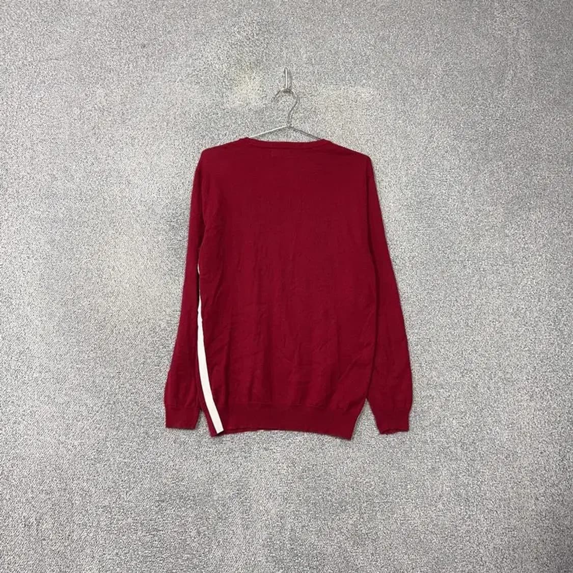 자라 레드 코튼 캐주얼 니트 M 상품이미지2