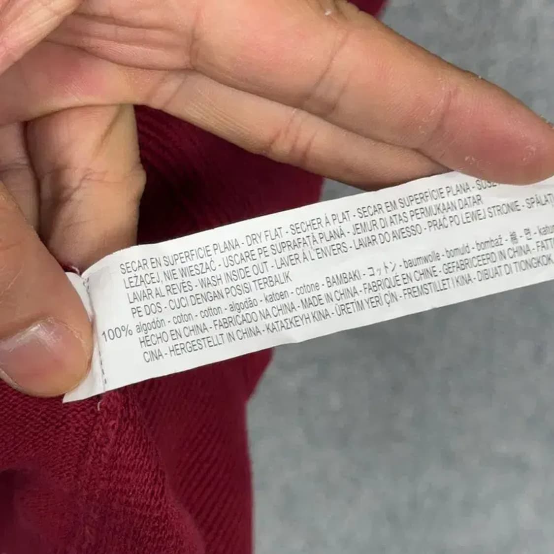 자라 레드 코튼 캐주얼 니트 M 상품이미지6