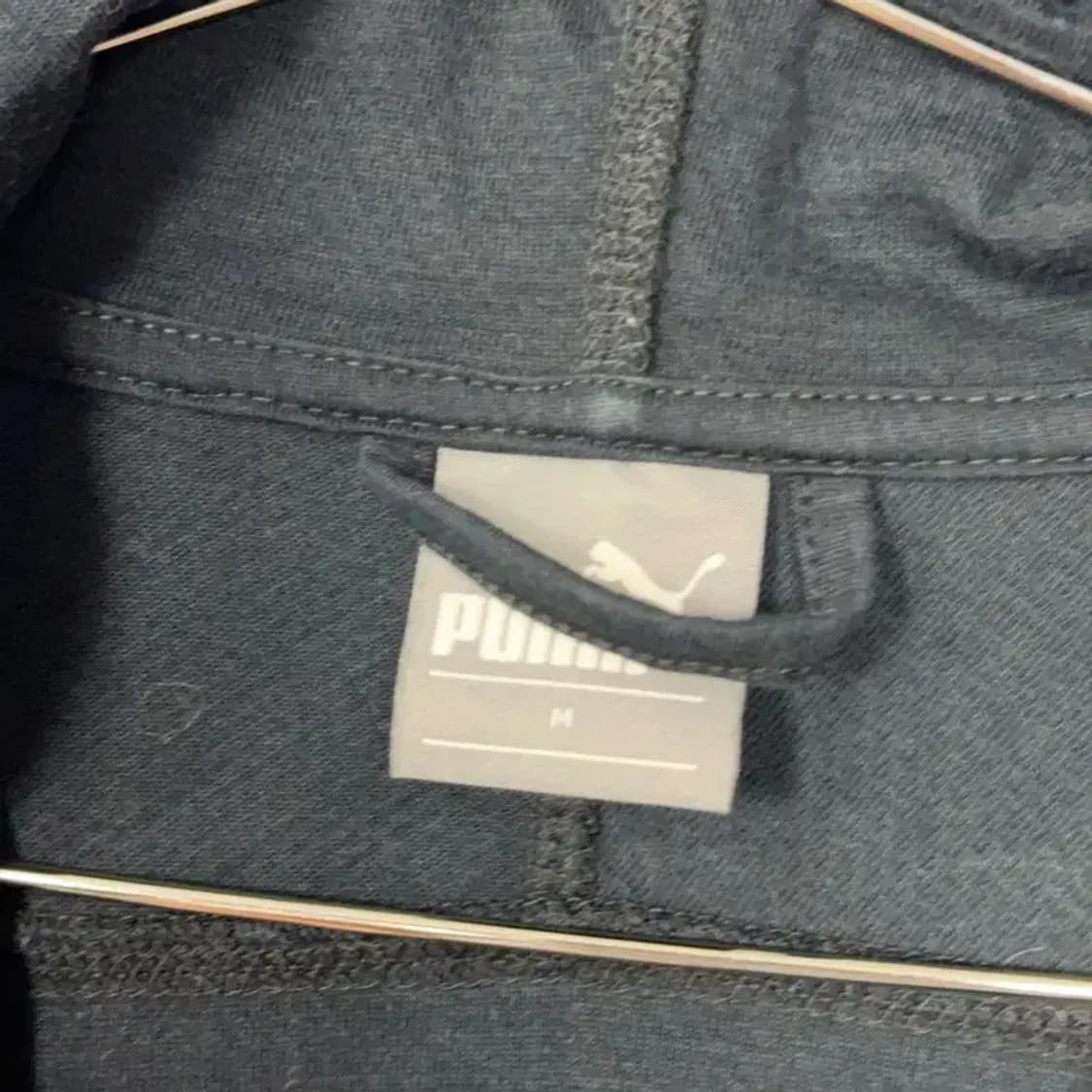 푸마 블랙 기능성 후드 집업 M 상품이미지3