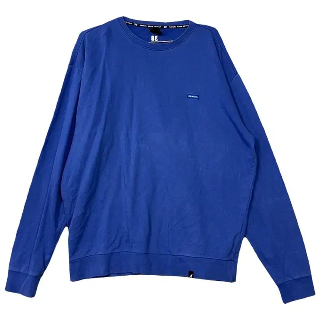 캉골 블루 로고 오버핏 맨투맨 L 상품이미지1