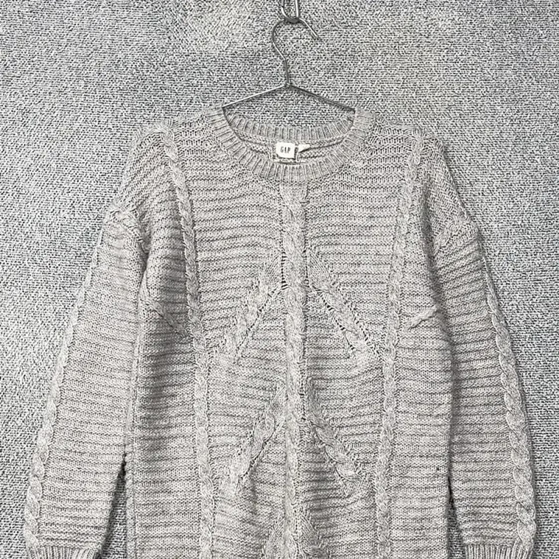 갭 라이트 그레이 아크릴 울 니트 원피스 XS 상품이미지3