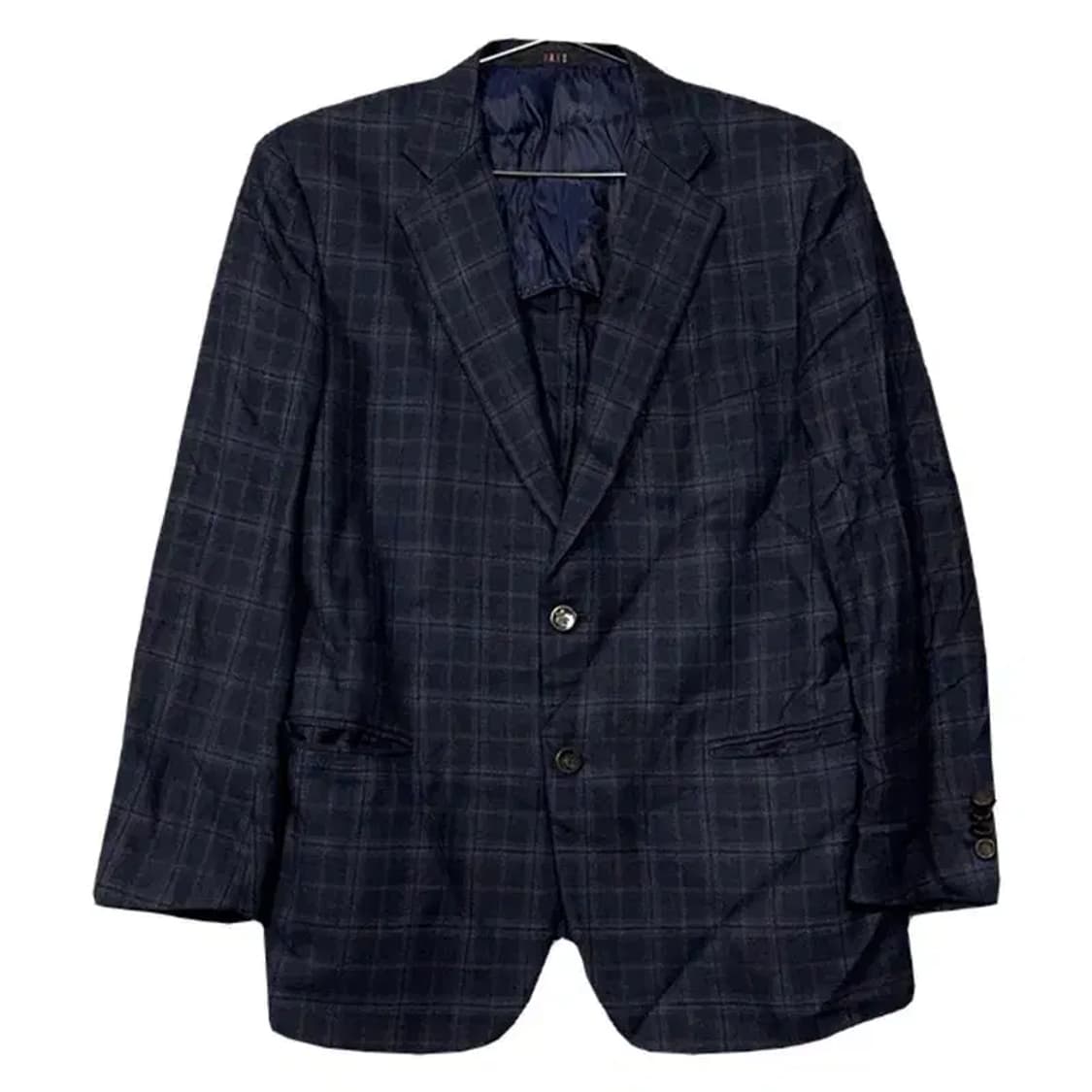 닥스 체크 네이비 블레이저 자켓 100-88-170 상품이미지1