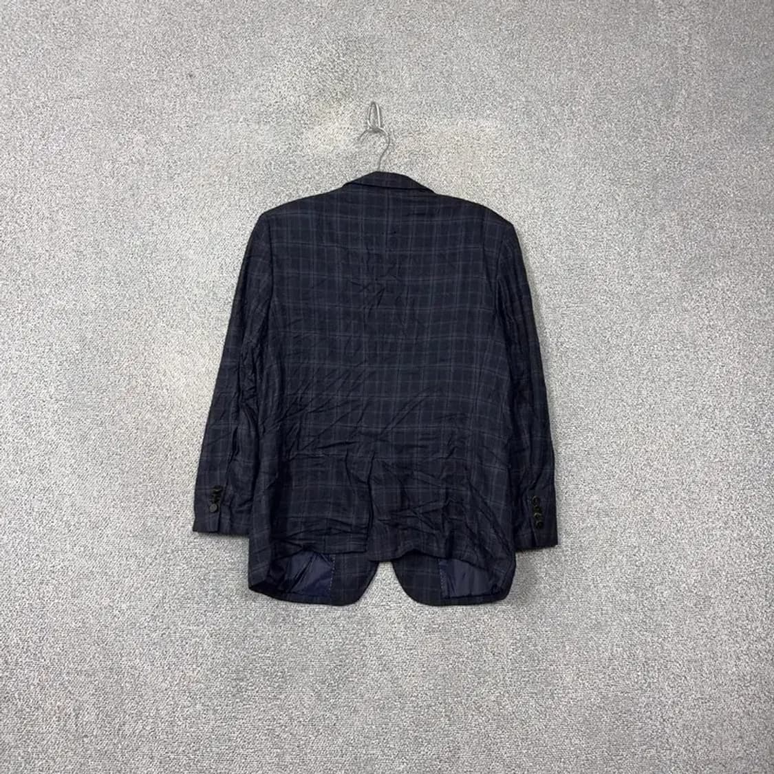 닥스 체크 네이비 블레이저 자켓 100-88-170 상품이미지2