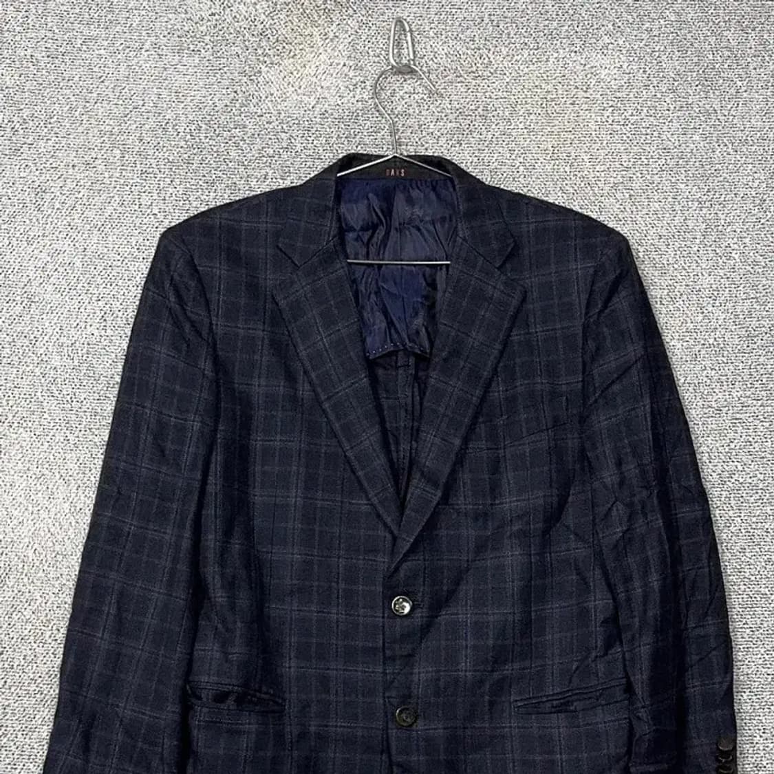 닥스 체크 네이비 블레이저 자켓 100-88-170 상품이미지3