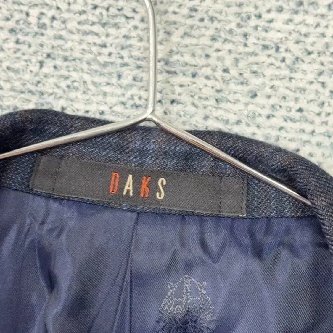 닥스 체크 네이비 블레이저 자켓 100-88-170 상품이미지5