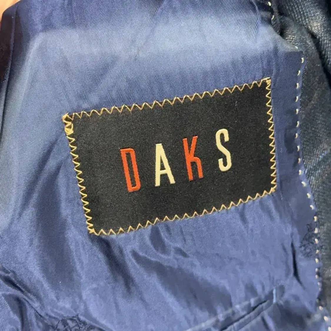 닥스 체크 네이비 블레이저 자켓 100-88-170 상품이미지6