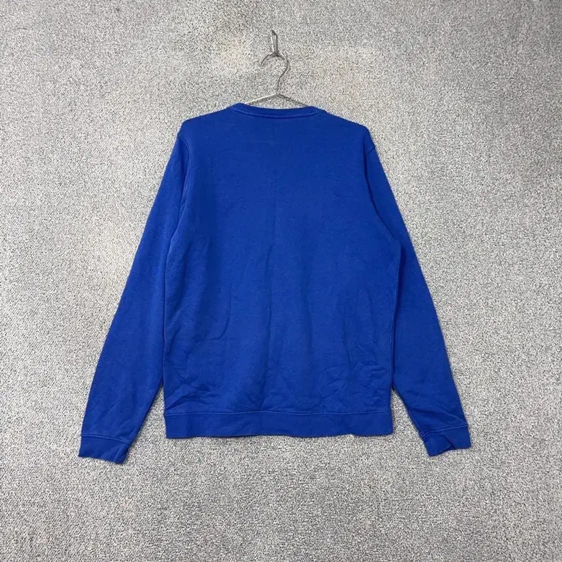 나이키 블루 로고 스우시 맨투맨 M 상품이미지2