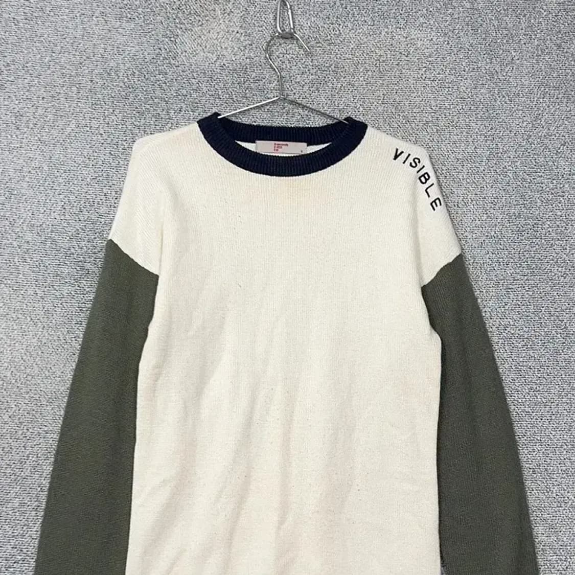 에잇세컨즈 캐주얼 아크릴 니트 S 상품이미지3