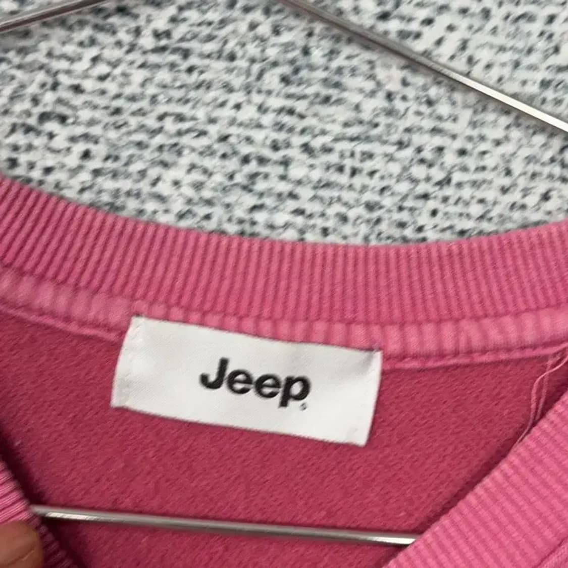 지프 프린팅 캐주얼 로고 맨투맨 M(95) 상품이미지3