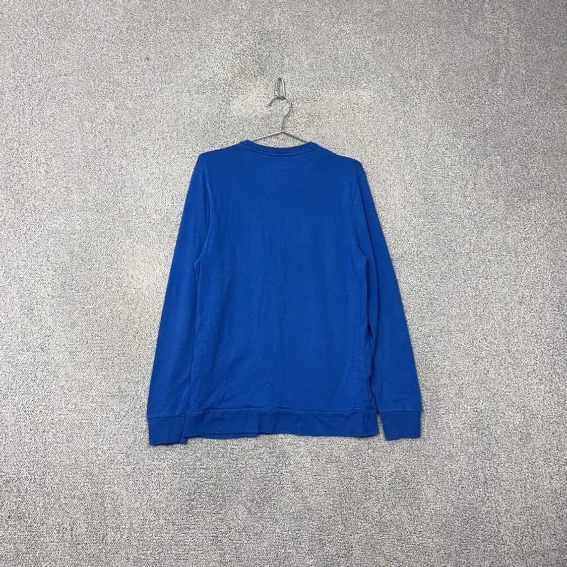 타미힐피거 프린팅 블루 맨투맨 M 상품이미지2