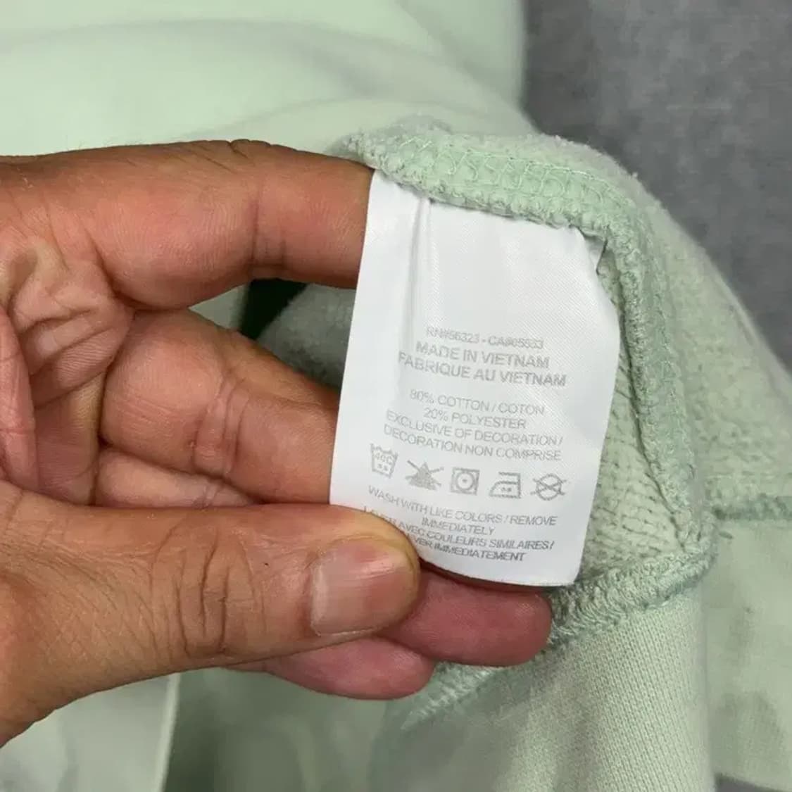 나이키 라이트 그린 캐주얼 로고 맨투맨 XL 상품이미지4