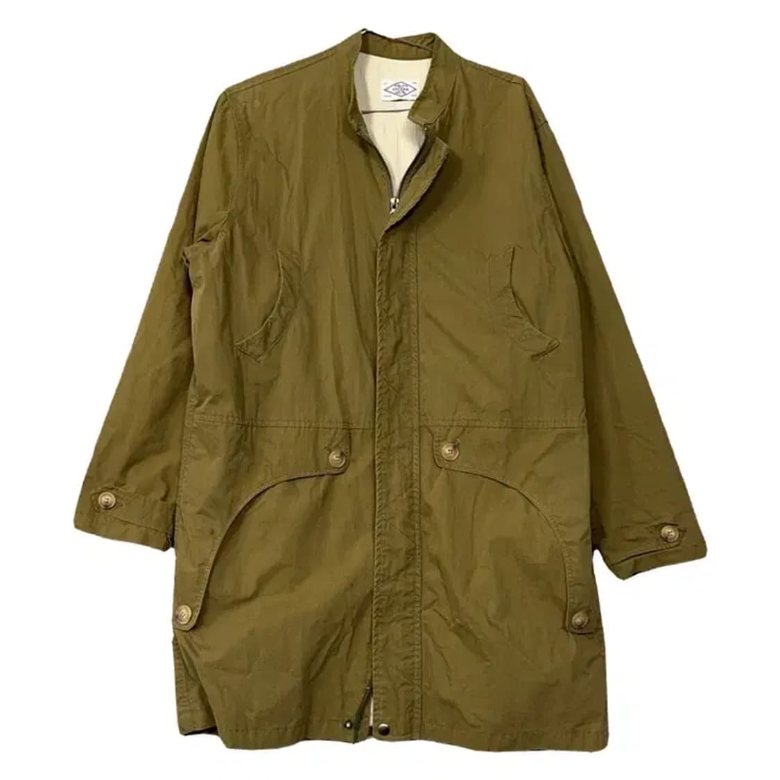 아스터 카키 빈티지 야상 코트 Medium 상품이미지1