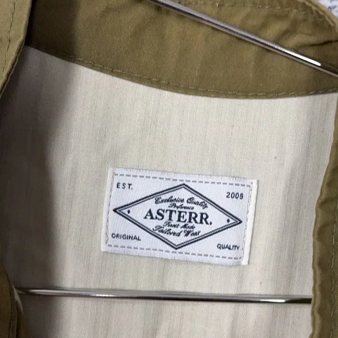 아스터 카키 빈티지 야상 코트 Medium 상품이미지5