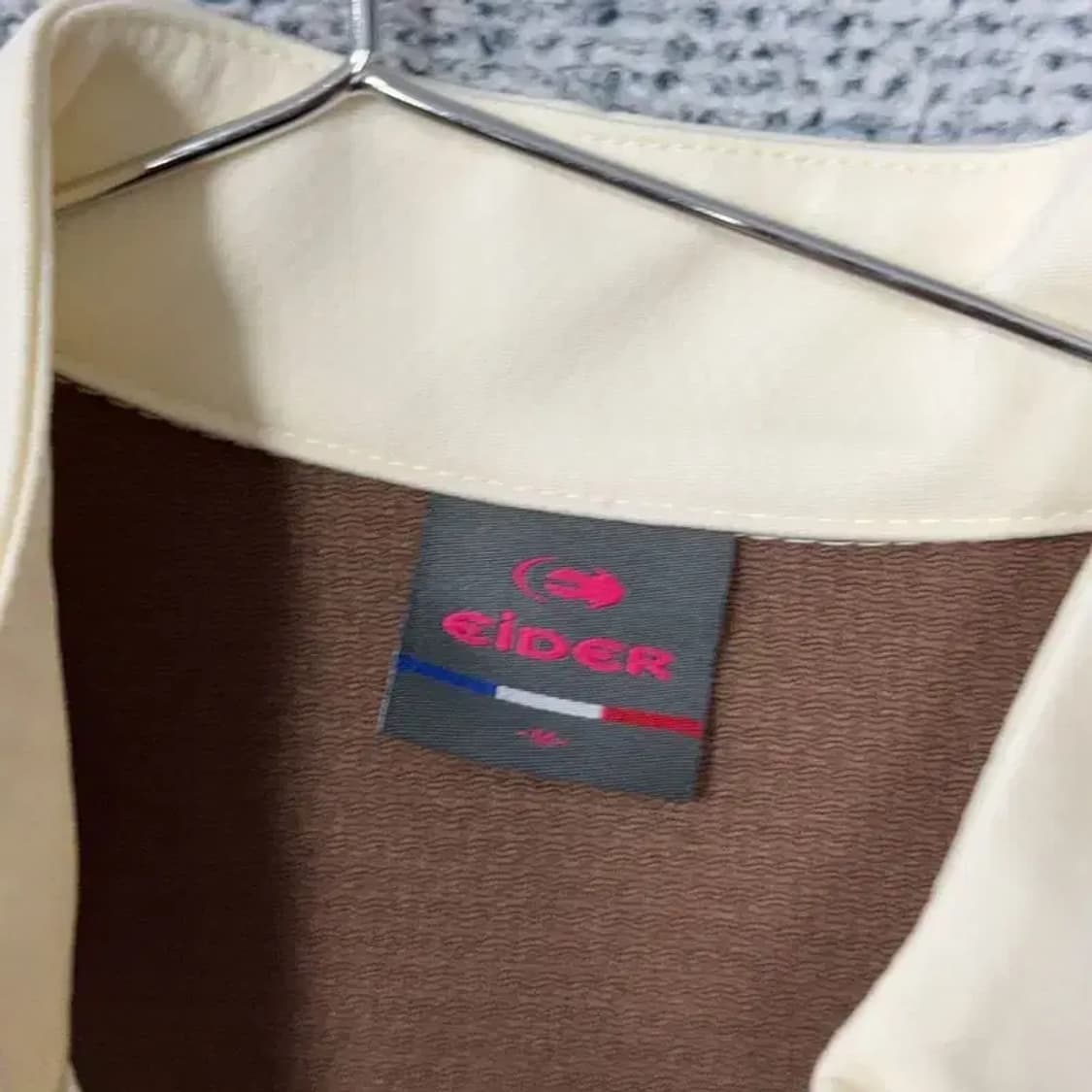 아이더 로고 여성 등산 기능성 반집업 긴팔티 M 상품이미지3