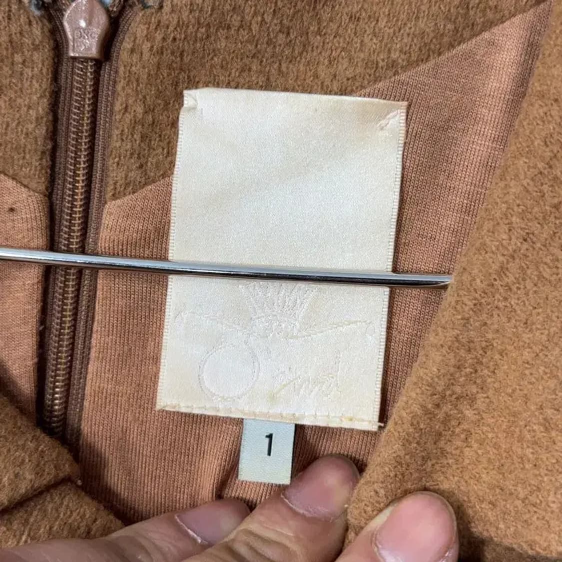 오즈세컨 실크 브라운 클래식 원피스 1 상품이미지5