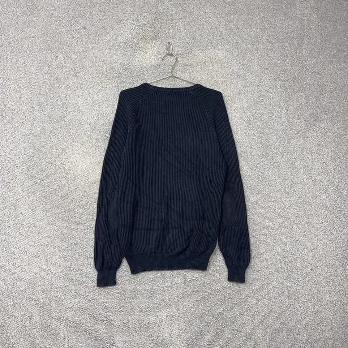 자라 네이비 캐주얼 코튼 니트 EURL/USAL/MEX42 상품이미지2