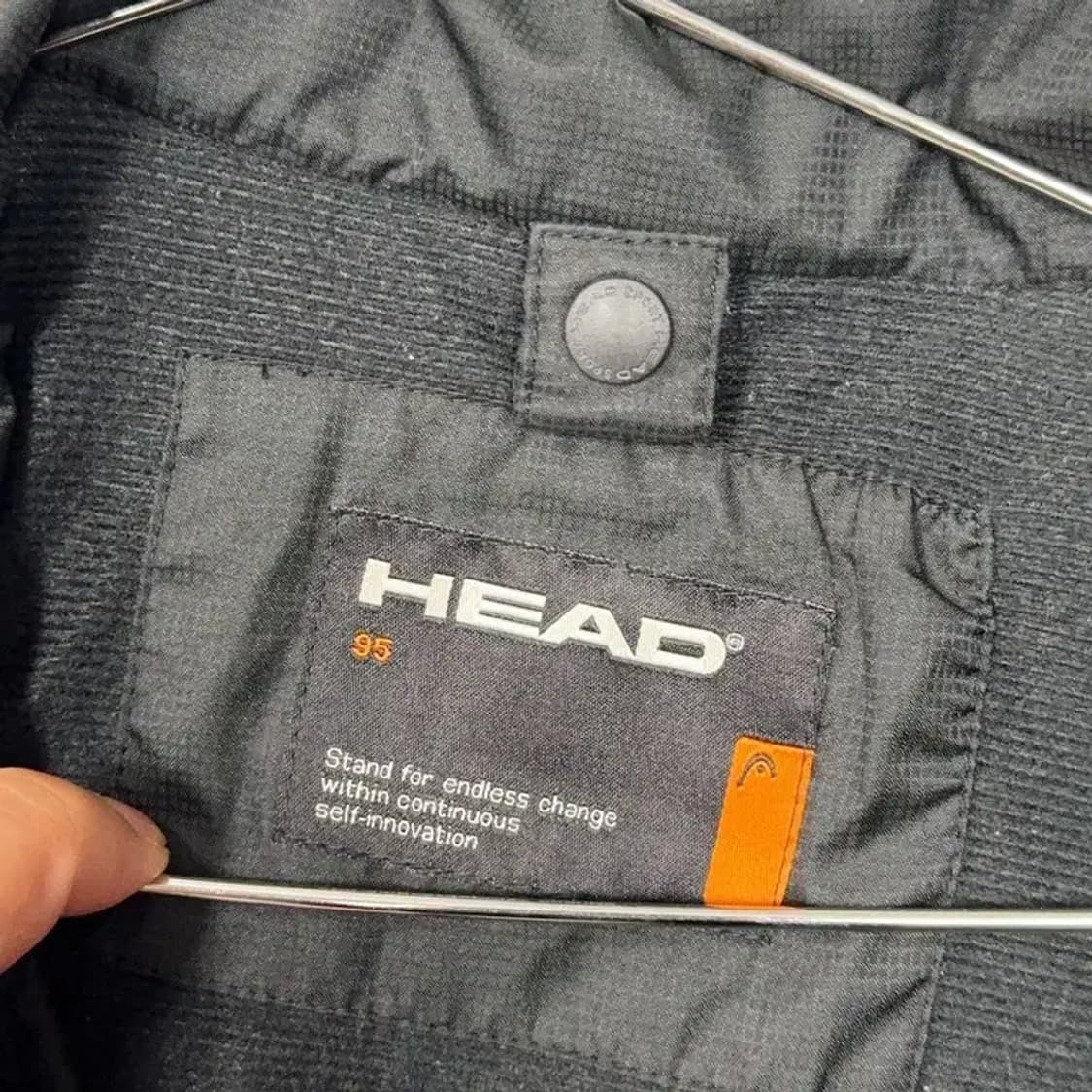 헤드 블랙 로고 기능성 바람막이 95 상품이미지4