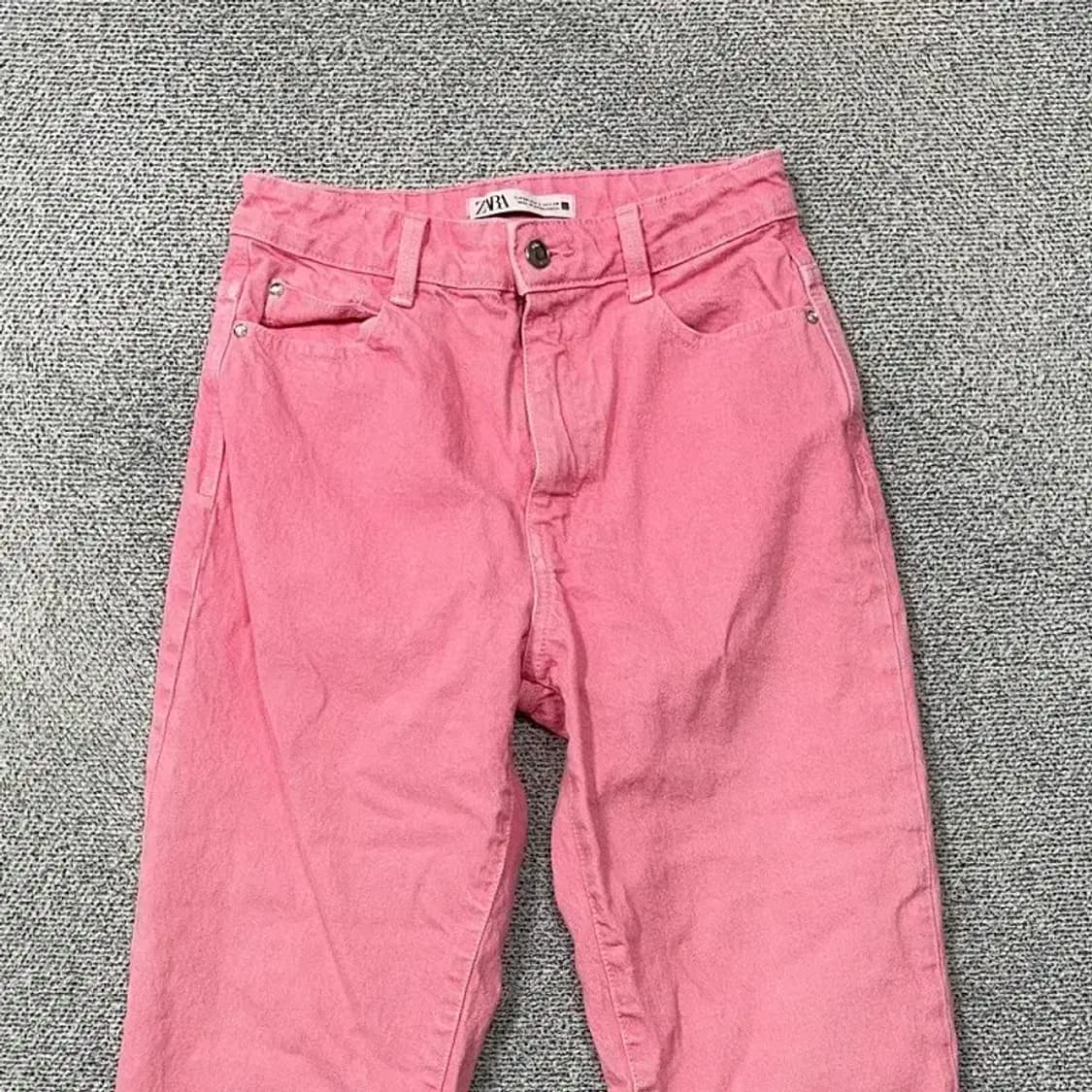 자라 핑크 청바지 25인치 상품이미지3