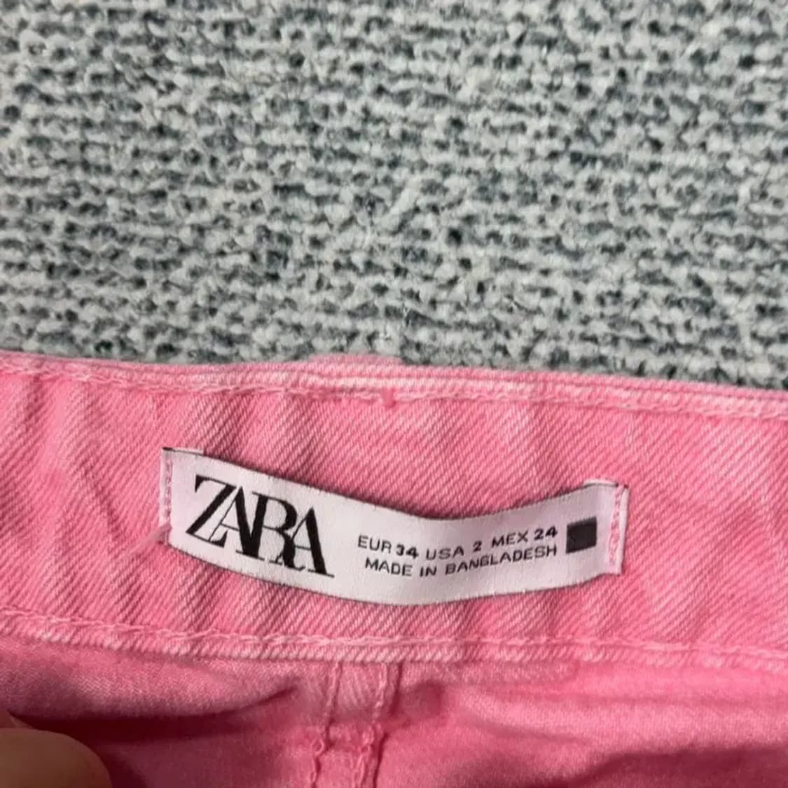 자라 핑크 청바지 25인치 상품이미지6